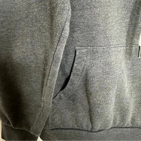 G21 Hoodie Blackish Grey Front Pocket Size Medium - Picture 4 of 16